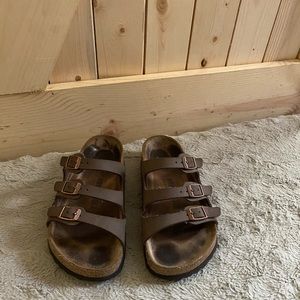 Birkenstock size 36, used, three buckle